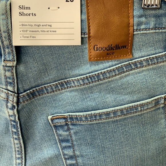 Goodfellow & Co Medium Wash Slim Jean Shorts - Picture 9 of 12